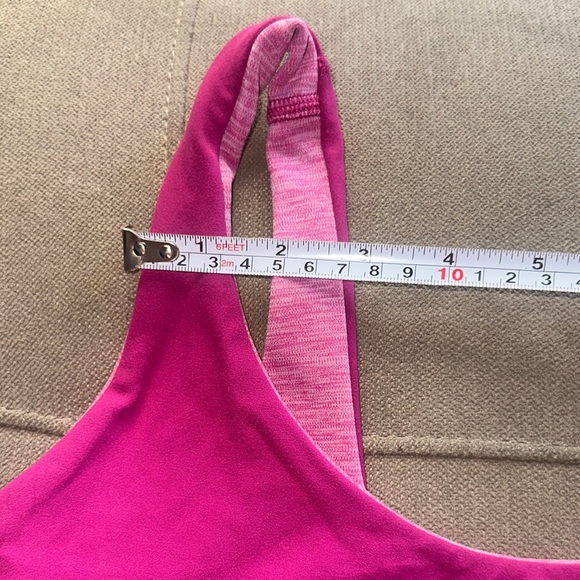 Lululemon Athletica Reversible Vibrant Pink Sports A/B Cup Bra - Picture 7 of 7